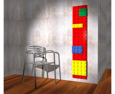 Nietypowy grzejnik z... klocków Lego 1