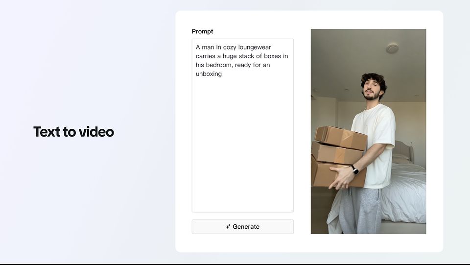 TikTok: Text to Video