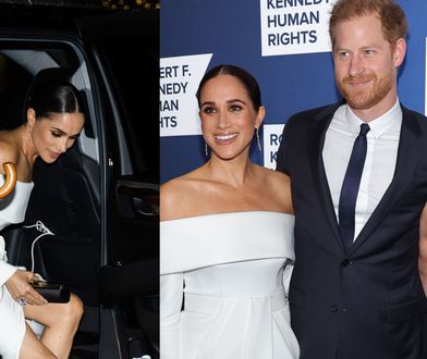Olśniewająca księżna Meghan cała na biało. Tak świętuje sukces
