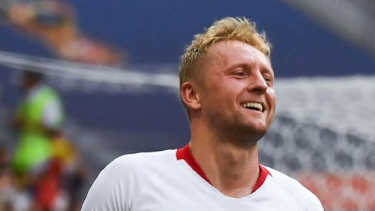 Kamil Glik w czasie meczu mistrzostw świata w Rosji
