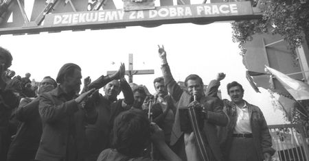 Obchody 25 rocznicy strajków z maja 1988 roku w Gdańsku