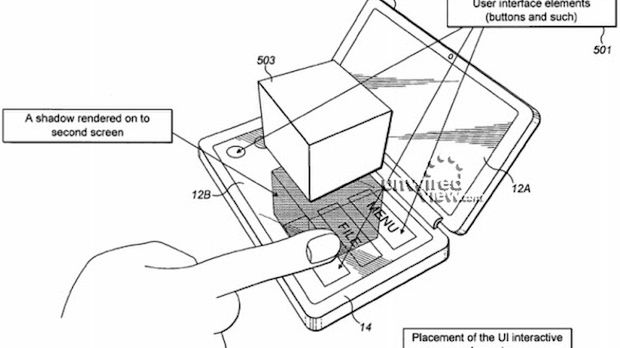 Dwuekranowa komórka Nokii z ekranem 3D - interesujący koncept 1