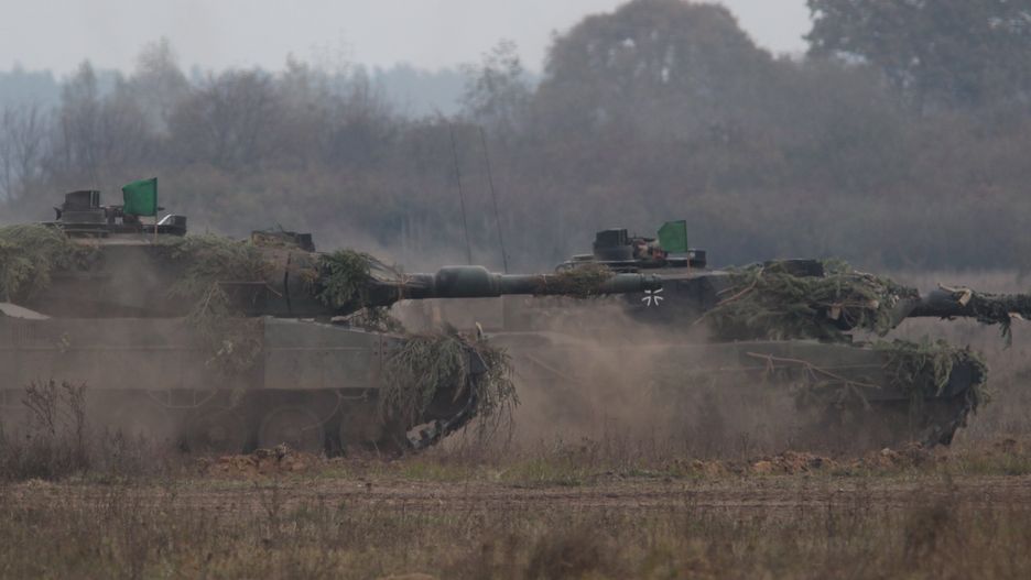 Ukraina otrzymała od Polski czołgi Leopard 2