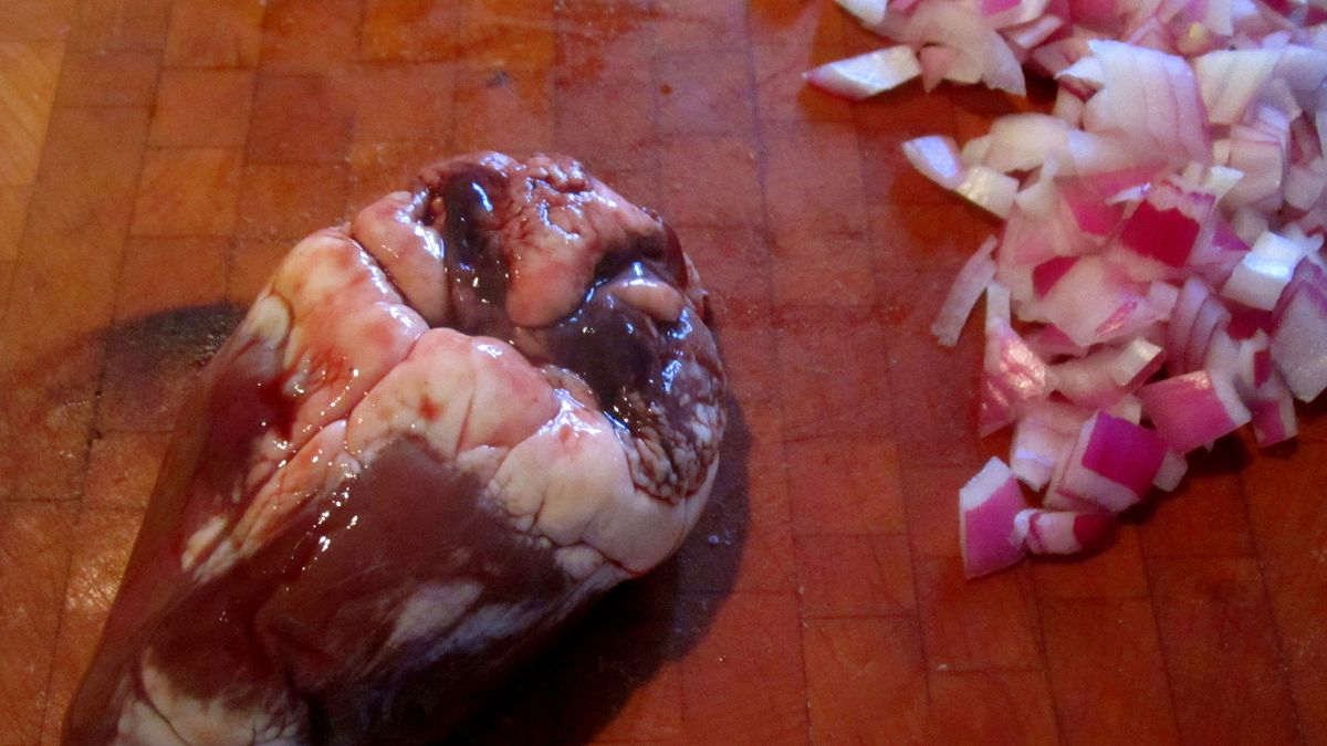 Surowe serce z jagnięciny nowozelandzkiej