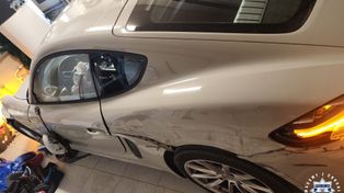 Łączyn: Pijany i bez prawka. 45-latek w Porsche uciekł po zderzeniu