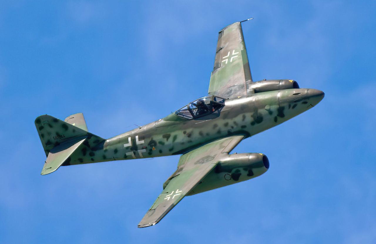 Me 262 w locie