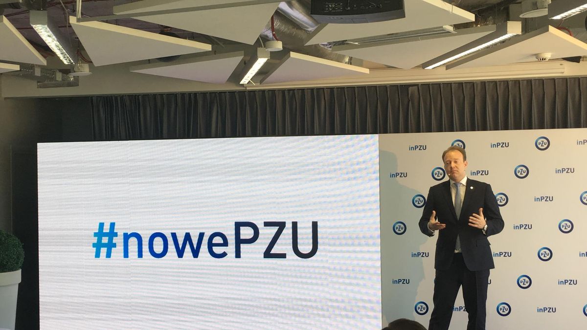 Prezes PZU prezentuje nową platrofrmę inwestycyjną