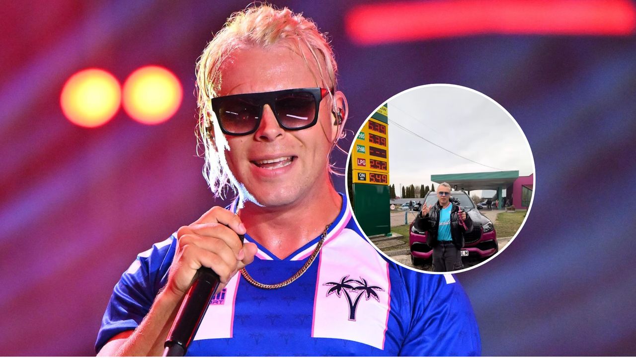 TYLKO U NAS! Skolim otworzył stację benzynową. Ile wydał i co ma w planach? "Flamingi, dużo różu"