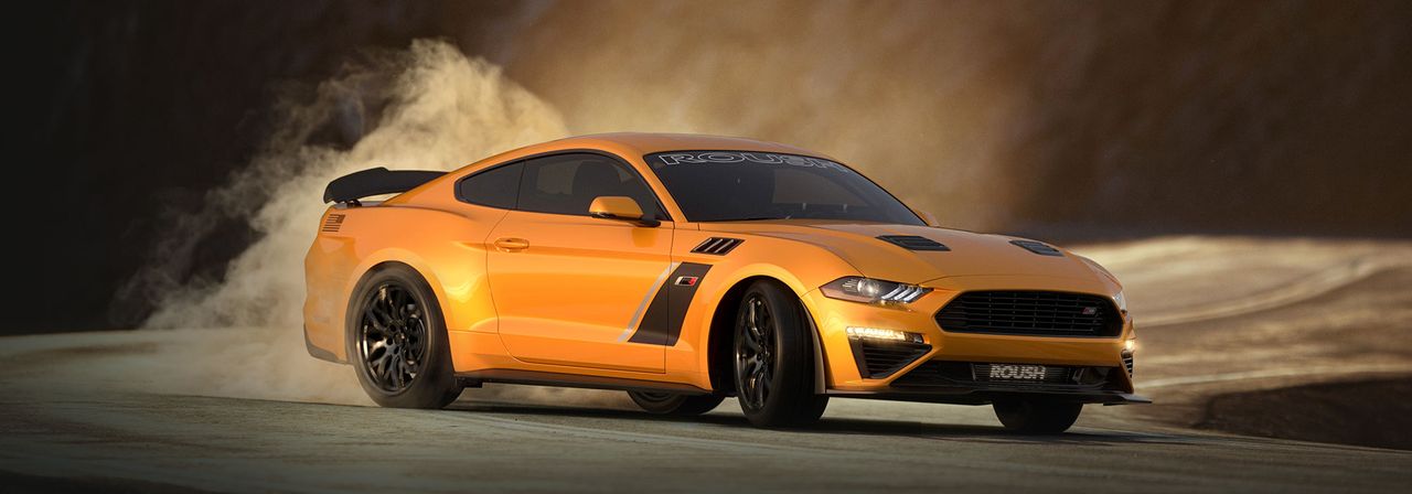 Choć nie jest tak krzykliwy jak Ford Mustang Shelby GT500, pakiet od Roush również potrafi namieszać