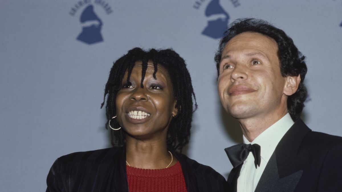 Whoopi Goldberg na zdjęciu z Billym Crystalem
