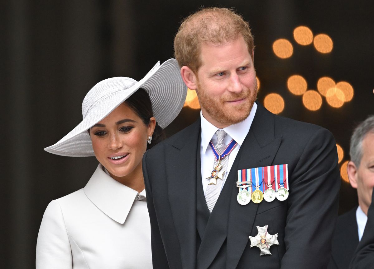 Meghan Markle i książę Harry wzięli udział w obchodach 70. rocznicy objęcia tronu przez Elżbietę II
