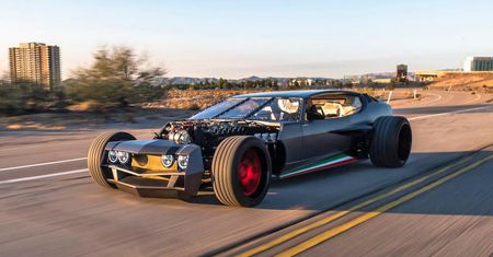 Lamborghini Espada w roli rat-roda to pociągająca profanacja, która nie jest tania