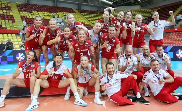 Polki z brązowym medalem ME U19 źródło: cev.eu/materiały prasowe