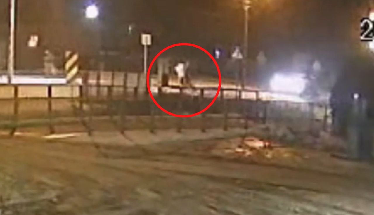 18-latkę aż wyrzuciło w powietrze. Miał 2,7 promila. Pokazali nagranie