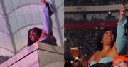 Lizzo wywija na koncercie Beyonce w Warszawie, popijając polskie piwo z nalewaka (WIDEO)