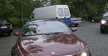 Rubik i Paskudzka w BMW 6