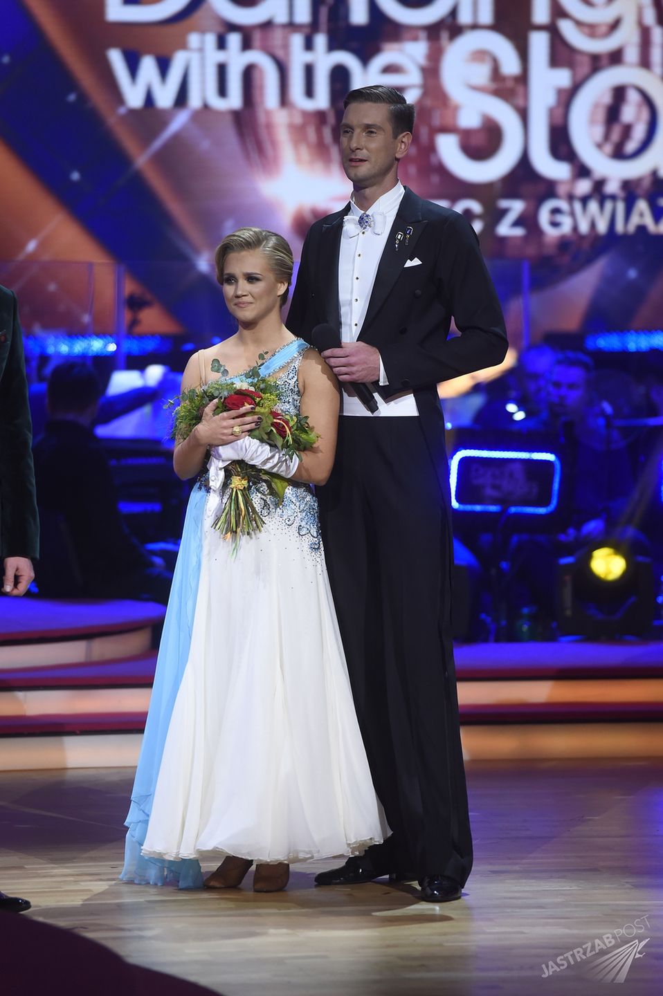 Agnieszka Kaczorowska i Łukasz Kadziewicz 
(fot. AKPA)