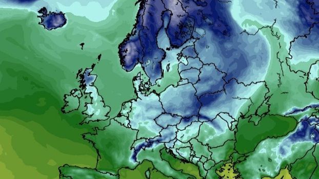 Pogoda na weekend. Delikatne oblicze zimy (Źródło: wxcharts.com)