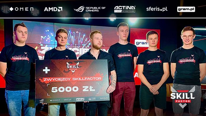 Materiały prasowe / TEAM STOMP ZWYCIĘZCAMI SKILLFACTOR!