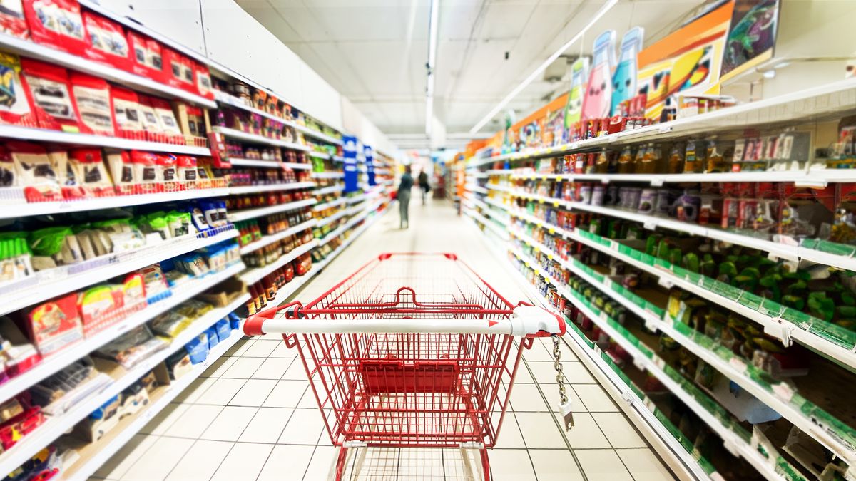 supermarket, sklep, promocja, wózek, produkty, pusty, koszyk, baner, hipermarket, zakupy, miejsce, tekst, spożywcze, handel, detaliczny, wybór, codzienne, markecie, spożywczego, puste, koszyki, wózki, supermarketowe, wygodne, klient, promocje, rabat, zniżki, rynek, kosz, bisnes, wózek sklepowy, komercyjnych