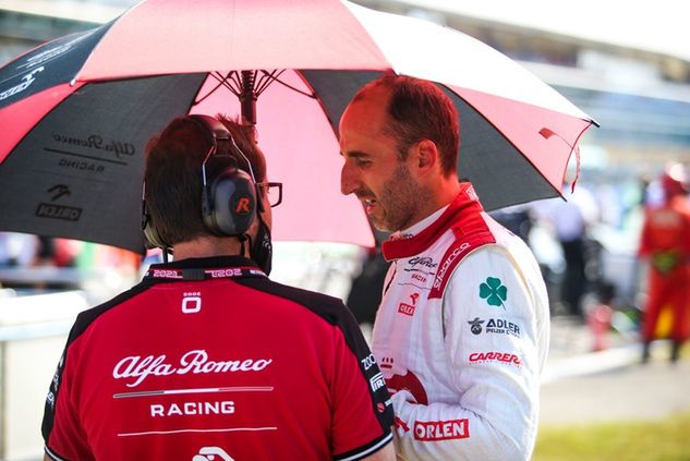 Robert Kubica w tym roku wystąpił w dwóch wyścigach F1 (fot. Alfa Romeo Racing ORLEN)
