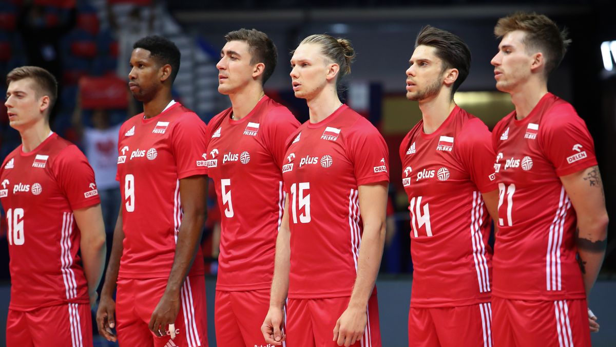 Siatkarska reprezentacja Polski przed meczem