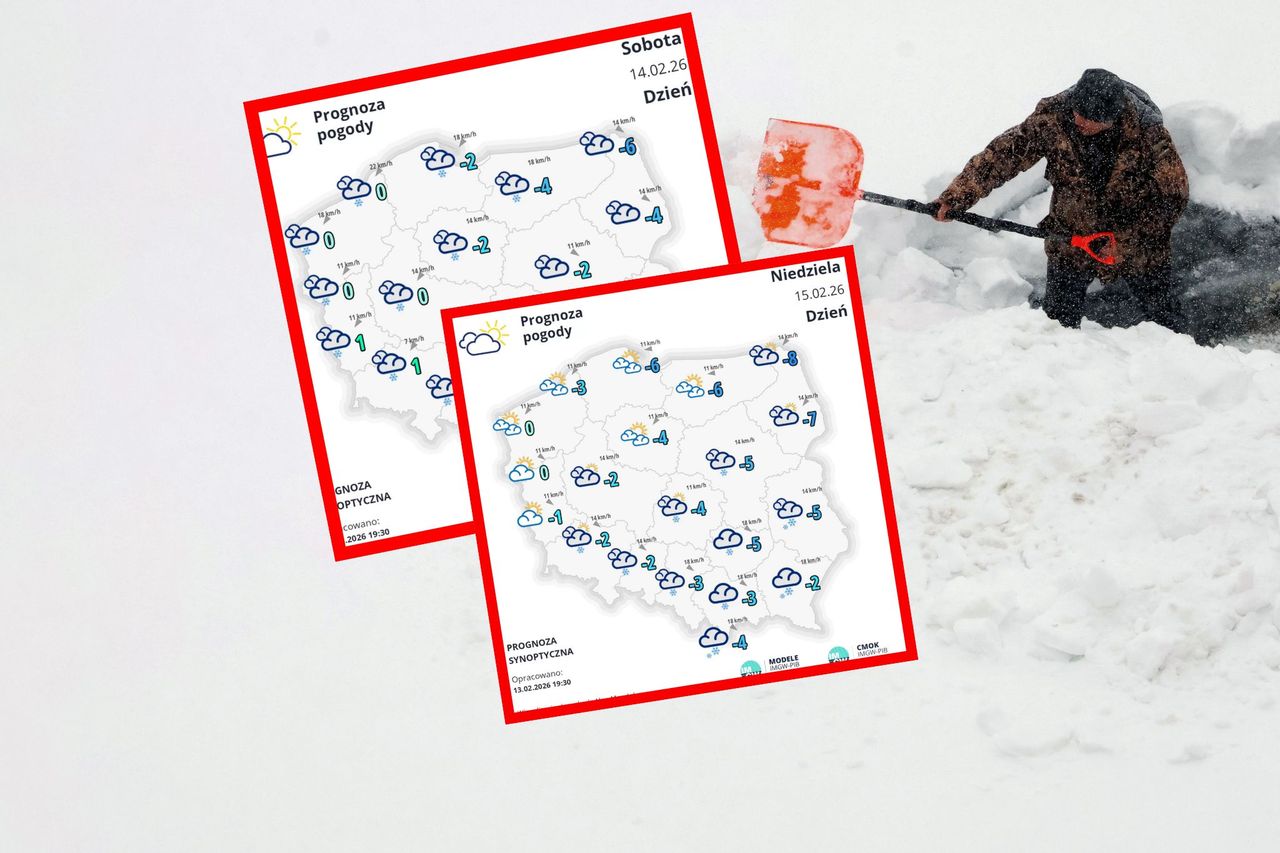 Zima wraca w weekend. Śnieżyce i dwucyfrowe mrozy