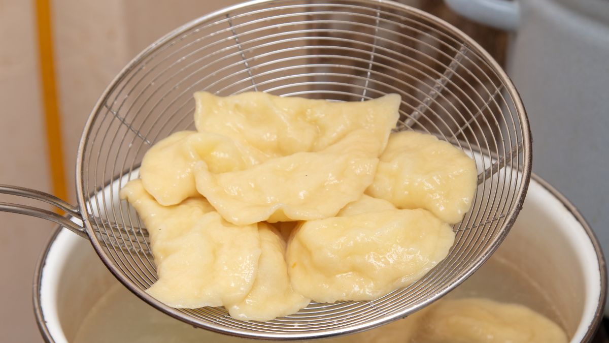 Gotowane pierogi są pyszne i lekkostrawne