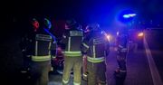 Markuszów: Nocny wypadek na drodze ekspresowej, jedna osoba trafiła do szpitala