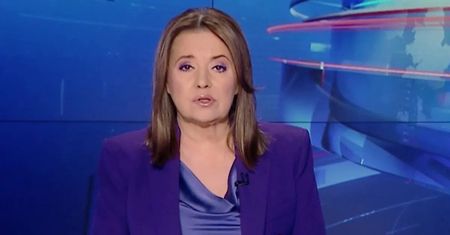 Nietypowe rozpoczęcie "Wiadomości". Doniosły moment Holeckiej