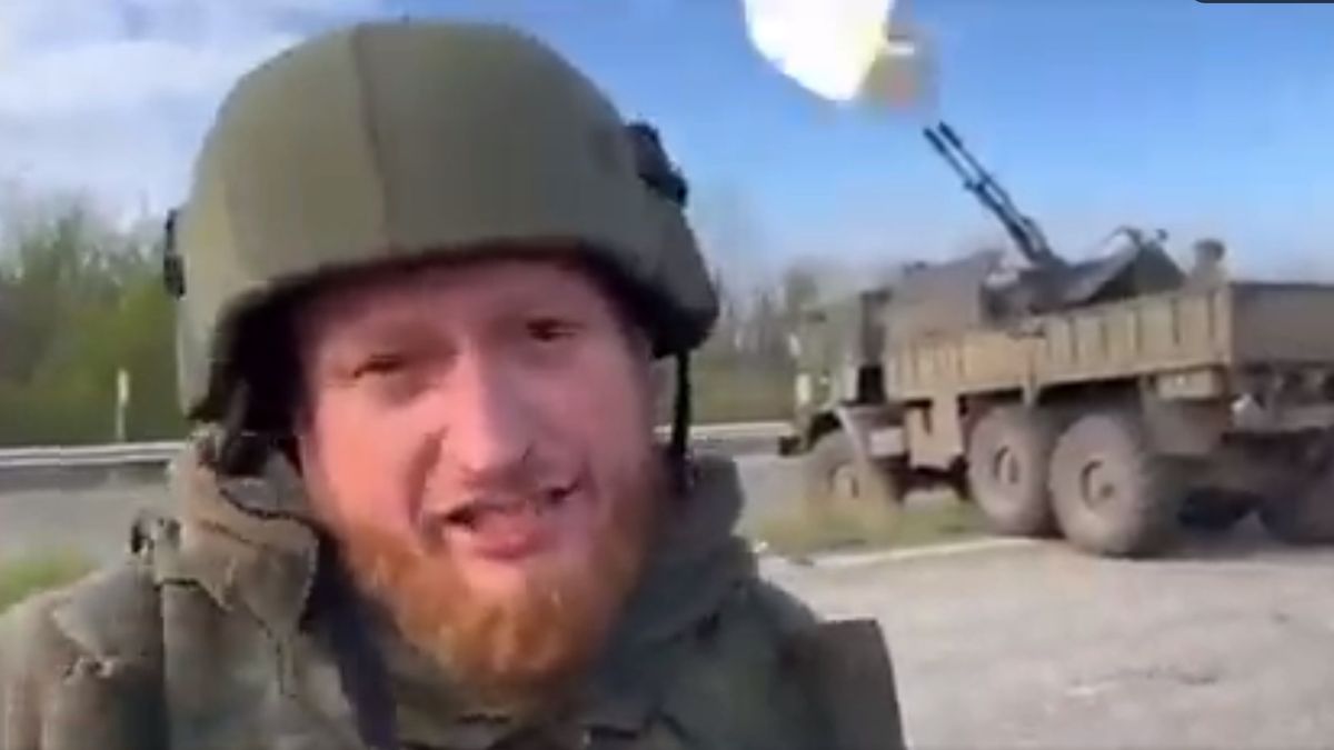 Rosyjski reporter kłamał w żywe oczy, opowiadając o sukcesie żołnierzy Putina