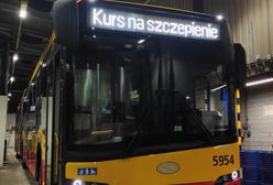 Warszawa. Specjalne autobusy dowiozą mieszkańców na szczepienie