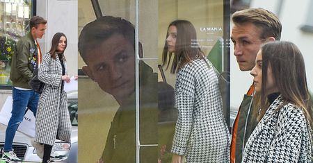 Jakub Rzeźniczak ze skwaszoną miną robi drogie zakupy z Pauliną (ZDJĘCIA)