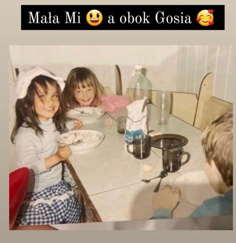 Esmeralda Godlewska prezentuje zdjęcia sprzed lat