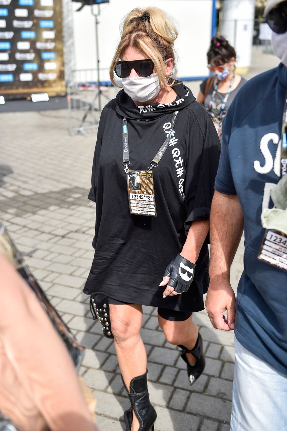Beata Kozidrak - próby przed drugim dniem festiwalu w Opolu