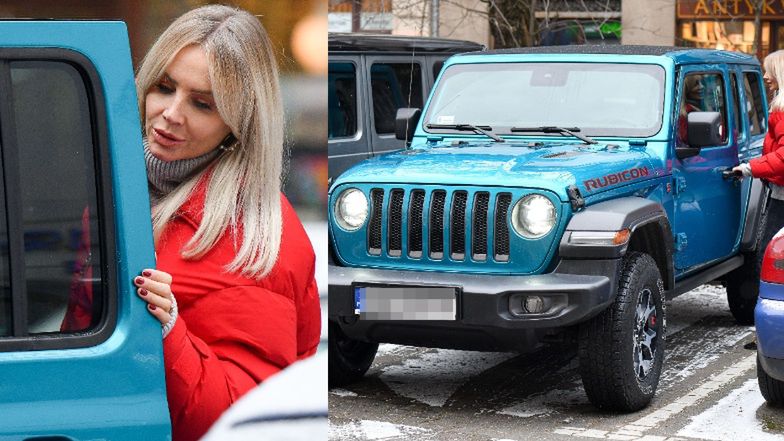 Nowy samochód Agnieszki Woźniak-Starak