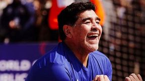 Znowu to zrobił! Po 31 latach Diego Maradona powtórzył "Rękę Boga"