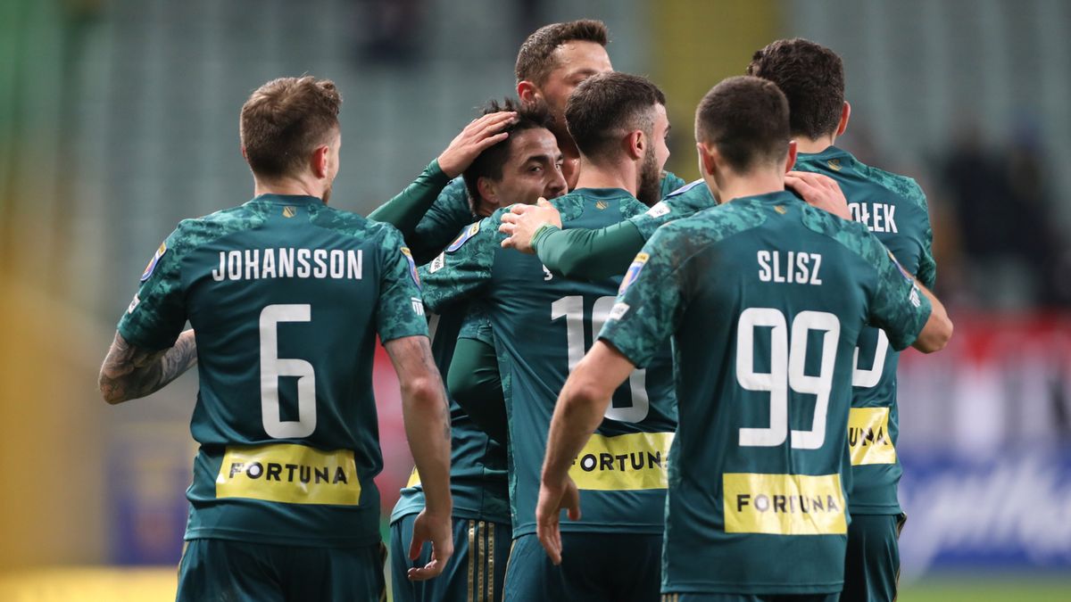 PAP / Leszek Szymański / Radość piłkarzy Legii Warszawa