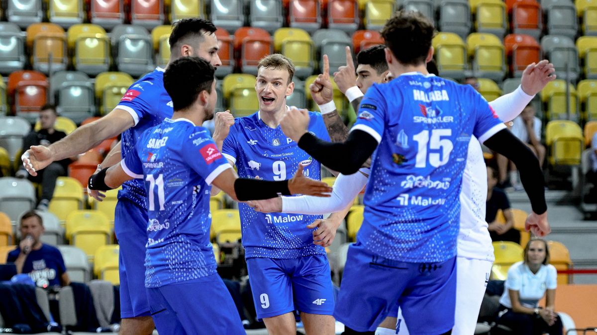 WP SportoweFakty / Paweł Piotrowski / Na zdjęciu: siatkarze Ślepska Malow Suwałki