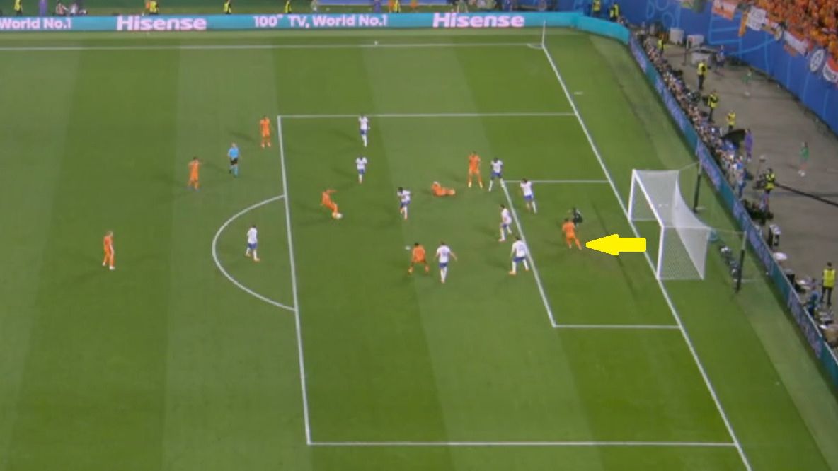 Zdjęcie okładkowe artykułu: Twitter / Screen / TVP Sport / Na zdjęciu: Sędziowie nie uznali gola Holandii w meczu z Francją