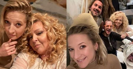 Rodzinna Magda Gessler imprezuje z ciężarną Larą i jej partnerem: "Mama z przyszłą mamą" (ZDJĘCIA)