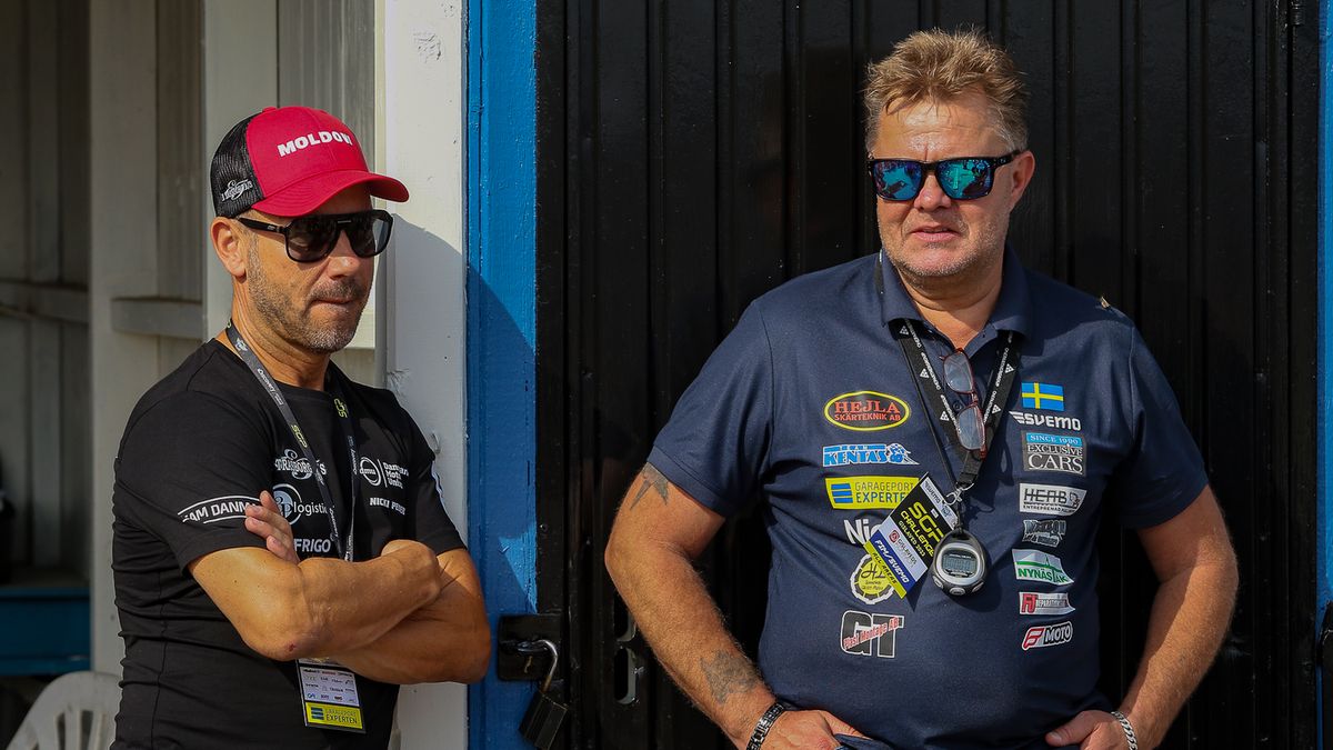 WP SportoweFakty / Michał Krupa / Na zdjęciu: Nicki Pedersen, Morgan Andersson