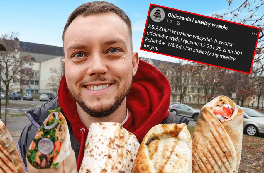 Ile kebabów Książulo zjadł na YouTube? 