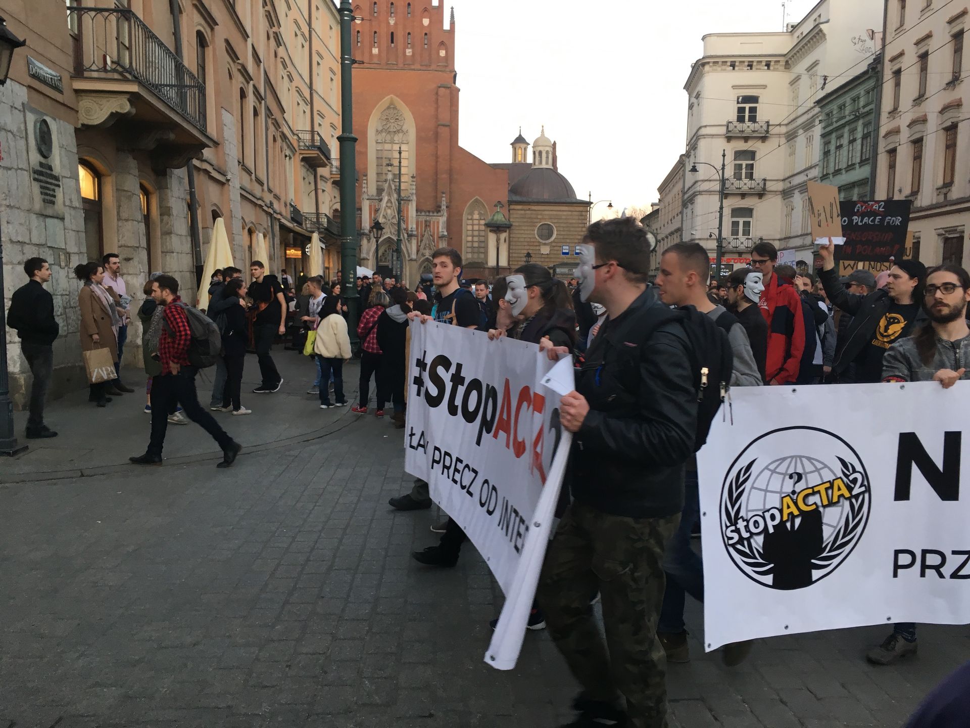 Kraków, początek marszu (Kamil Dudek)