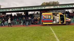 Dramatyczne sceny w IV lidze. Mecz od razu przerwano