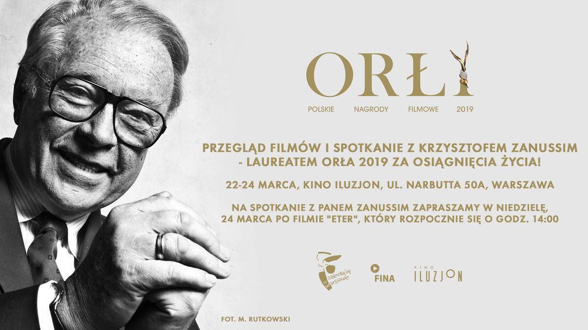 Orly 2019: Krzysztof Zanussi otrzyma nagrodę za Osiągnięcia Życia