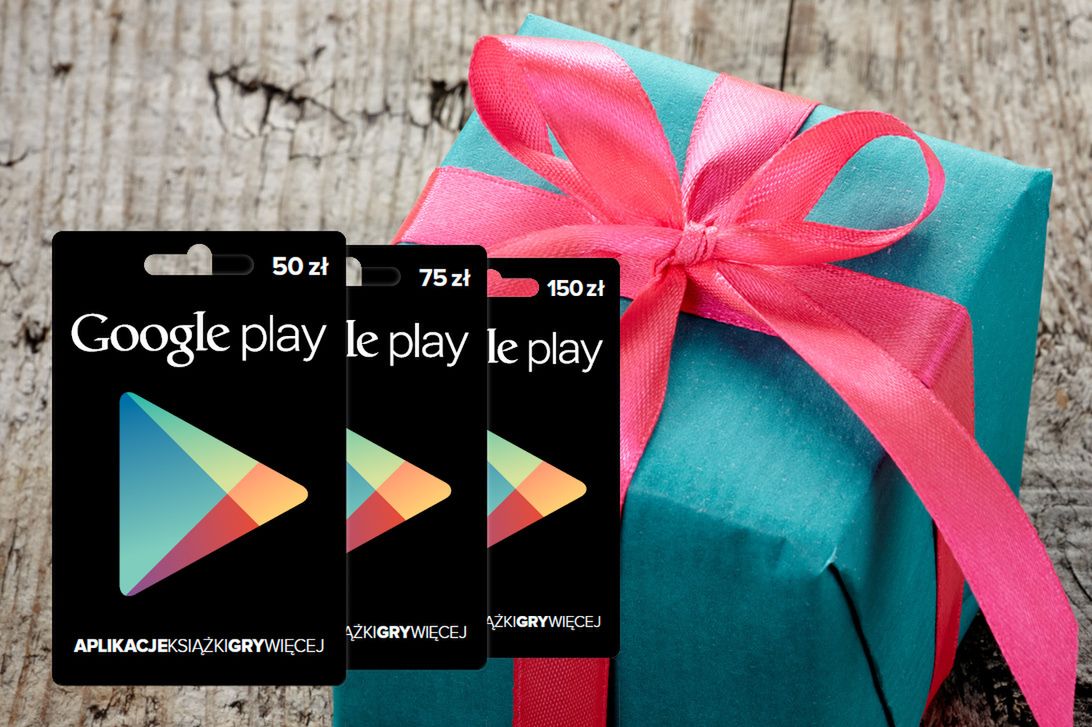 Karty podarunkowe do Google Play już w Polsce