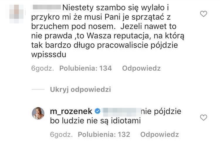 Małgorzata Rozenek broni Radosława Majdana
