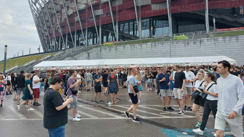 Na stadionie PGE Narodowy odbywają się liczne wydarzenia muzyczne 