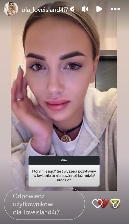 Ola Tomala straciła poprzednią ciążę